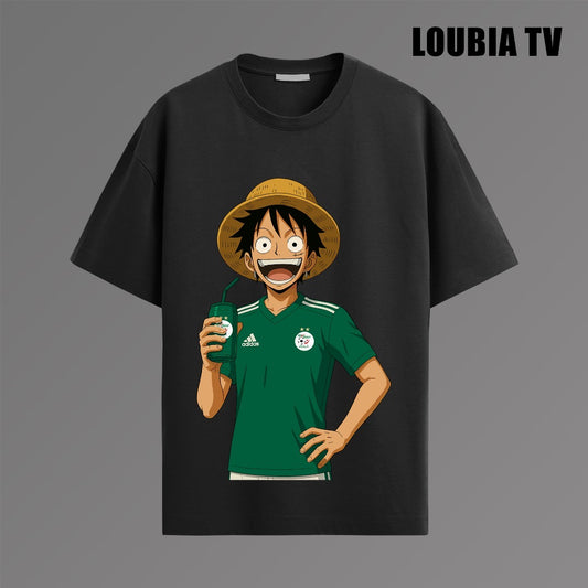 NOUVEAUTÉ Tee - shirt ALGÉRIE X LUFFY manches courtes