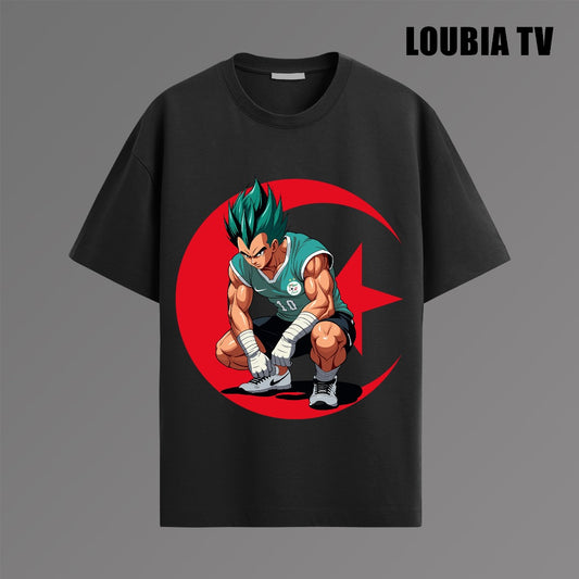 NOUVEAUTÉ BIENTÔT DISPONIBLE !!!! Tee - shirt ALGÉRIE X VEGETA manches courtes