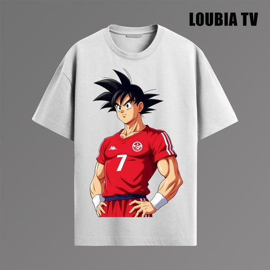 NOUVEAUTÉ Tee - shirt TUNISIE X SAN GOKU manches courtes