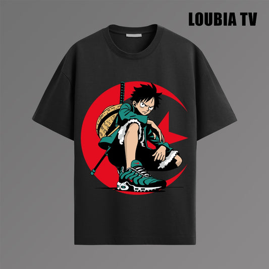 NOUVEAUTÉ BIENTÔT DISPONIBLE !!!! Tee - shirt ALGÉRIE X LUFFY manches courtes